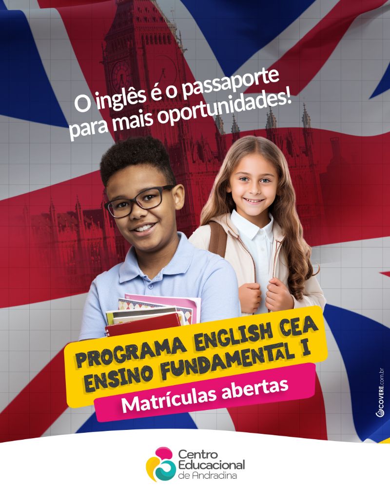 Programa English CEA. Divulgação