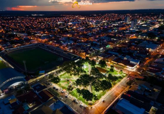 Iluminação LED Transforma Praças em Andradina: Mais Segurança e Conforto para Todos