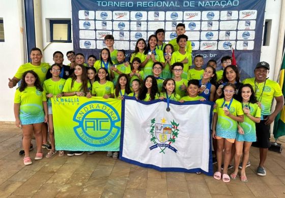 Conquistas da Natação Andradinense no Torneio Regional da Federação Aquática Paulista