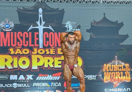 Bodybuilder de Araçatuba Conquista o Primeiro Lugar em Campeonato Regional e Mirra o Arnold Sports