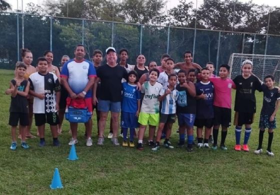 Toninho Marinho, Presidente do Projeto Castilho, Apoia o Projeto Jupiá de Futebol Society em Castilho