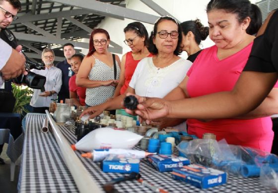 Curso de encanador para mulheres está com inscrições abertas em Araçatuba (SP)