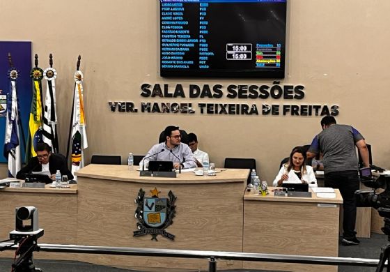 Câmara de Andradina vota cinco projetos na terceira sessão ordinária