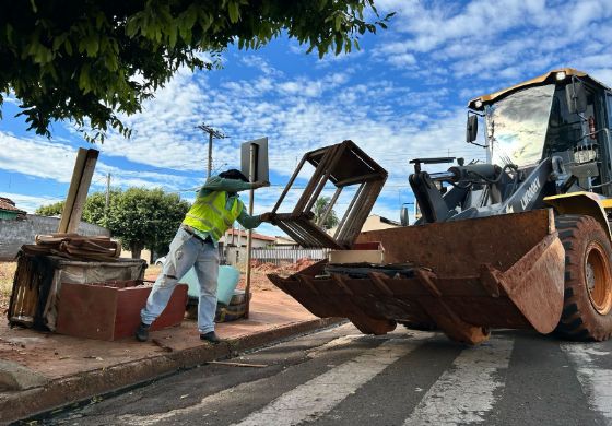 Andradina Limpa chega ao Piscina, Vila Rica e Morumbi