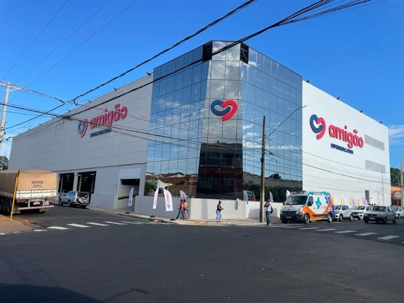 Unidade do Supermercado Amigão em Andradina (SP) - Foto: Andravirtual