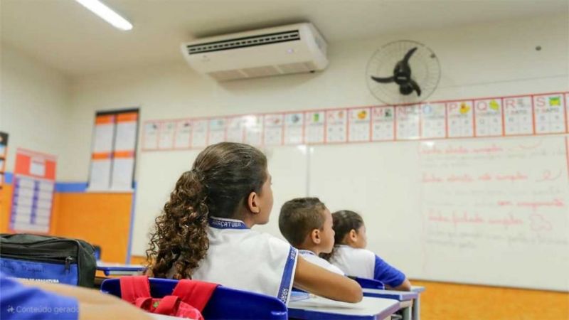 Alunos da rede municipal de Araçatuba (SP) - Foto: Divulgação/Prefeitura