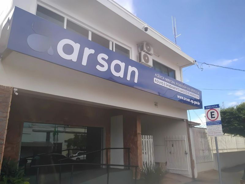 Sede da ARSAN em Andradina - Foto: Divulgação/Prefeitura