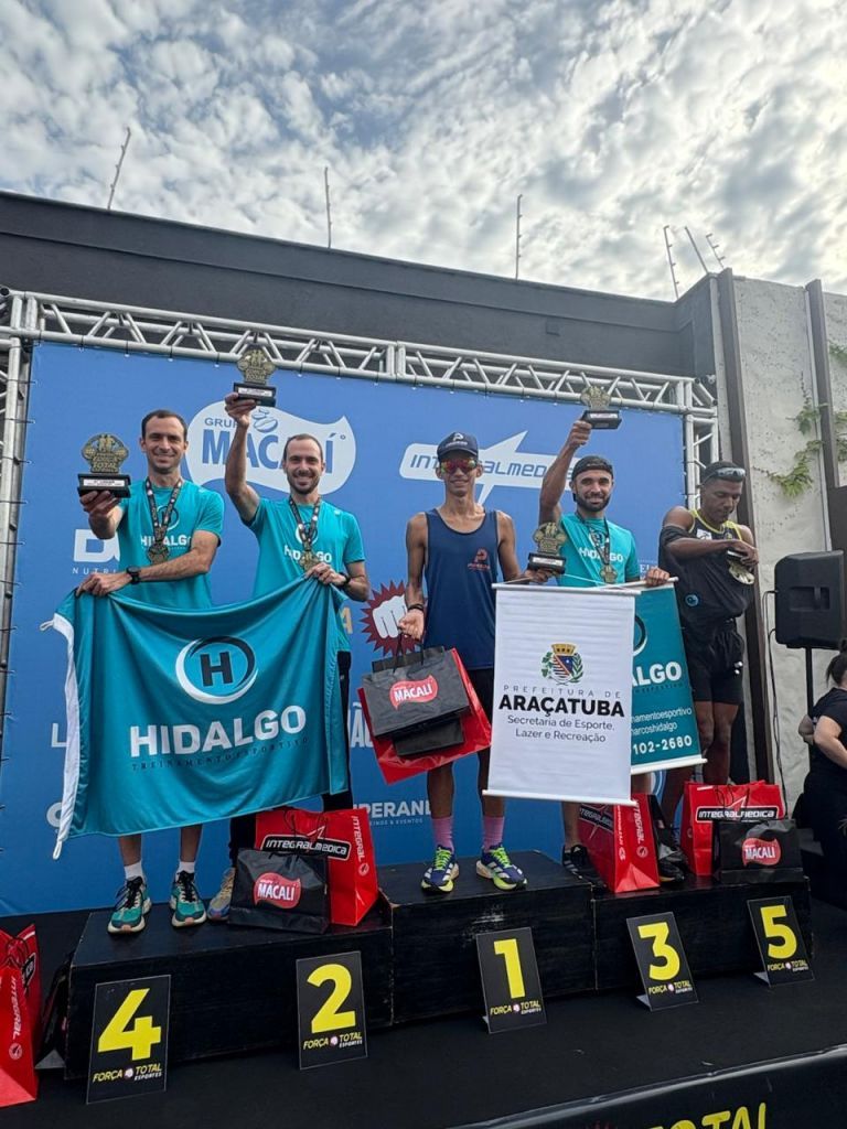 Atletas de Araçatuba brilham na Corrida de Rua “Força Total” com pódios em diversas categorias - Atletas de Araçatuba se destacam na 3ª Corrida de Rua Força Total Atletas de Araçatuba brilham na Corrida de Rua “Força Total” com pódios em diversas categorias - Atletas de Araçatuba se destacam na 3ª Corrida de Rua Força Total