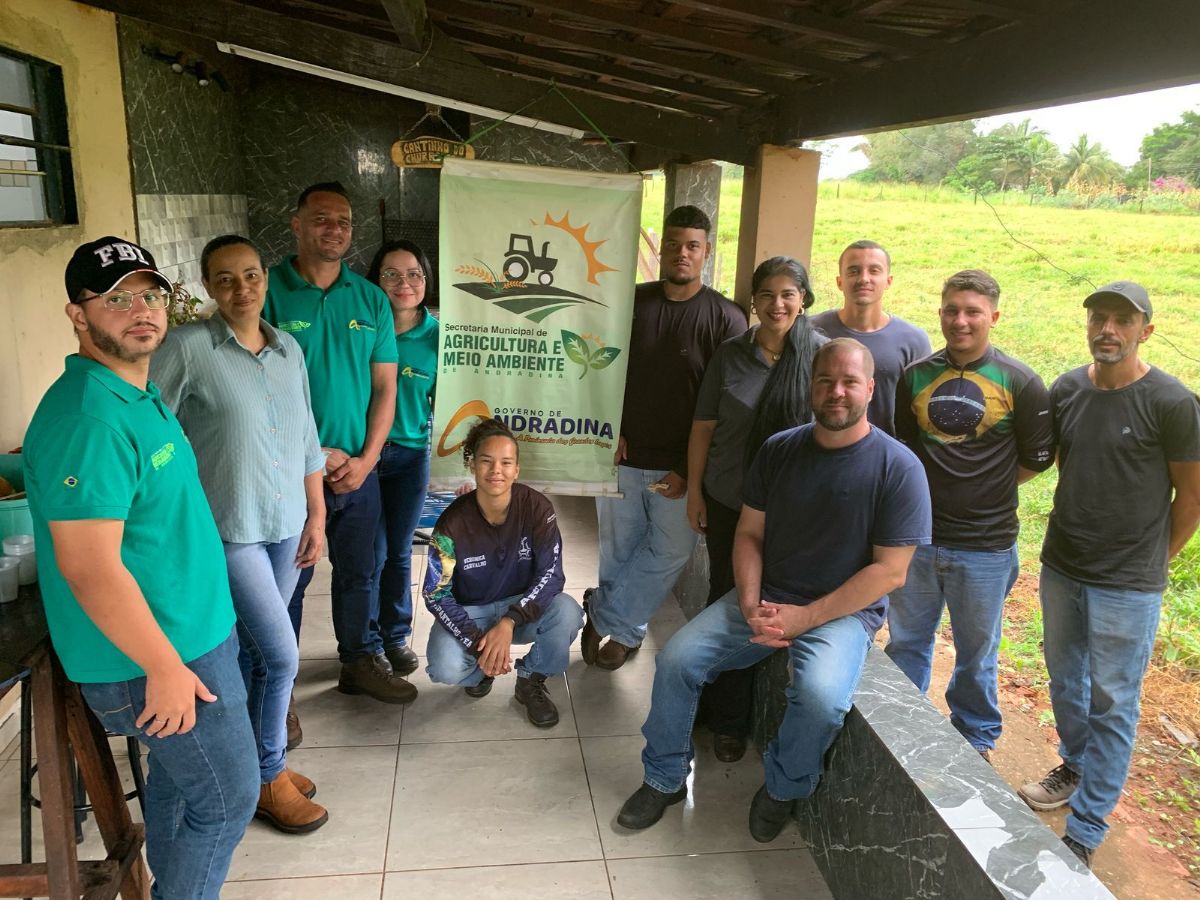 Secretaria da Agricultura de Andradina promove curso gratuito de manejo de pastagens para produtores rurais - Curso de pastagens para produtores rurais - Foto: Divulgação/Prefeitura