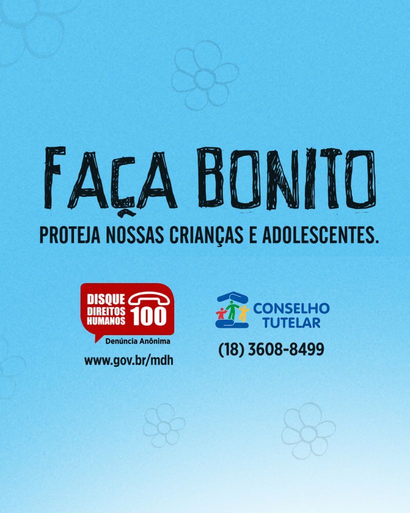 Araçatuba realiza ações de conscientização no Dia Nacional de Combate ao Abuso e à Exploração Sexual de Crianças e Adolescentes - Divulgação/Prefeitura