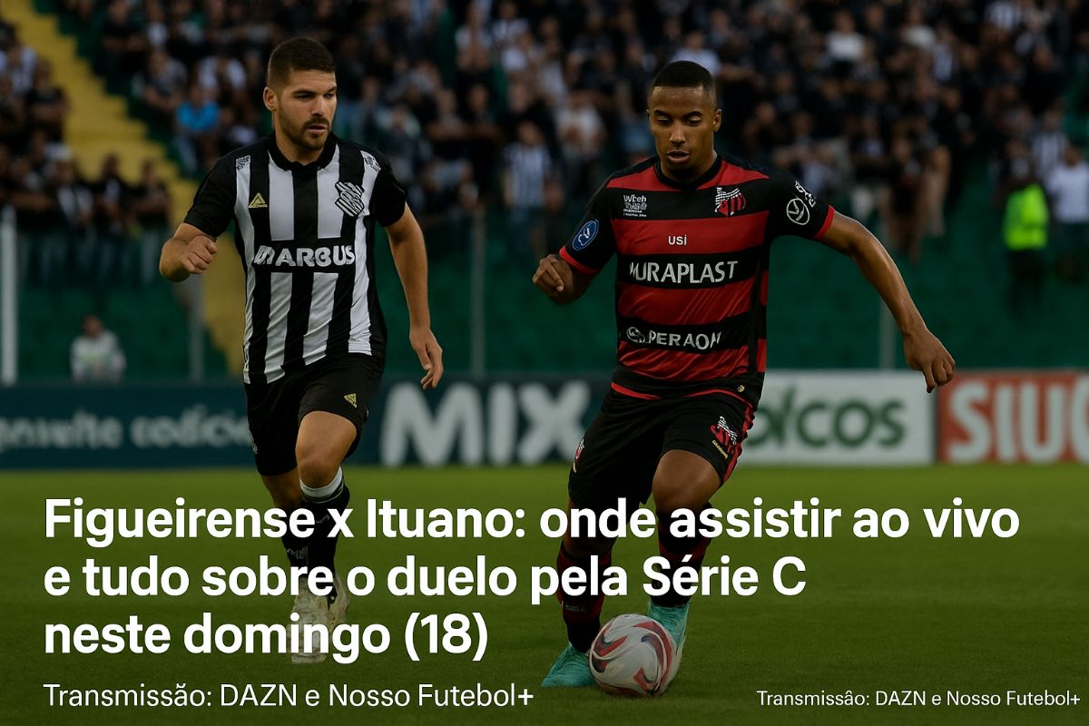 Figueirense x Ituano: onde assistir ao vivo e tudo sobre o duelo pela Série C neste domingo (18) - Figueirense x Ituano Figueirense x Ituano: onde assistir ao vivo e tudo sobre o duelo pela Série C neste domingo (18) - Figueirense x Ituano