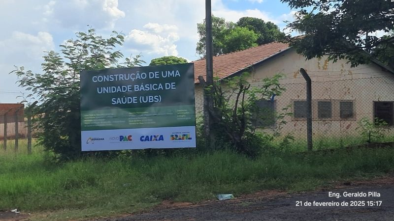 Início da construção da UBS do Pereira Jordão - Foto: Divulgação/Prefeitura