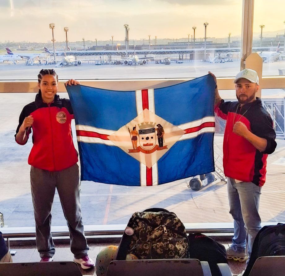 Atletas de Três Lagoas representam o Brasil no Mundial de Muay Thai na Tailândia - Lucas e Marianny Atletas de Três Lagoas representam o Brasil no Mundial de Muay Thai na Tailândia - Lucas e Marianny