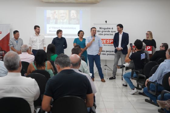 Araçatuba discute liberdade econômica e desenvolvimento no 1º Fórum Econômico Municipal