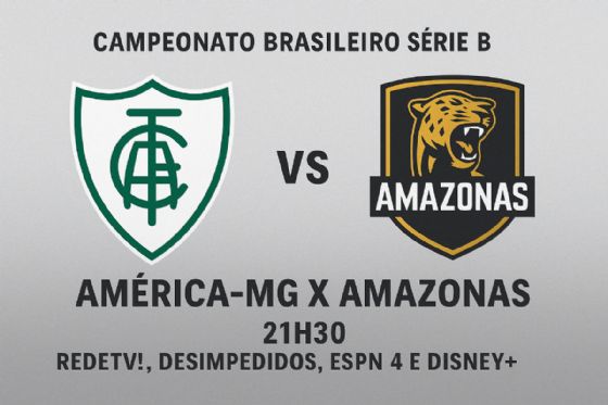 América-MG recebe o Amazonas em busca de reabilitação na Série B