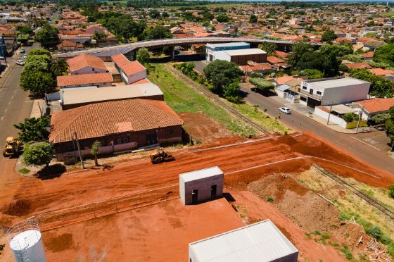 Travessia da Linha da Rua Pereira Barreto e aberta em Andradina