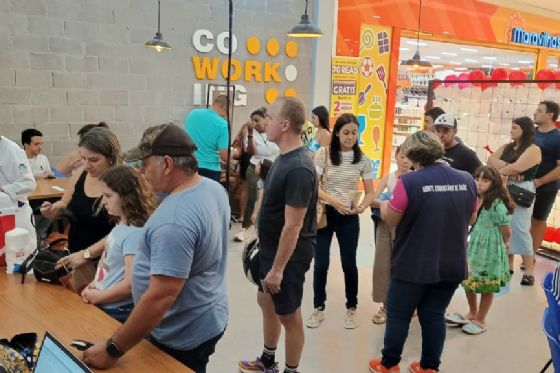 Araçatuba mobiliza 700 pessoas em ação contra hipertensão no Shopping Praça Nova