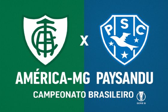 América-MG x Paysandu: onde assistir ao vivo ao confronto da Série B nesta quarta-feira (14)