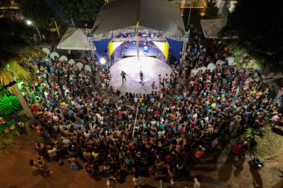 2º Andradina Circus encanta multidão com atrações gratuitas no Centro Cultural