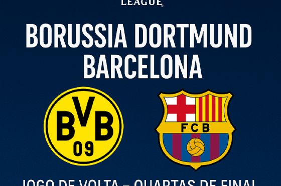 Borussia Dortmund x Barcelona: onde assistir ao vivo às quartas da Champions League