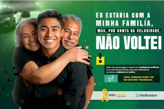 ViaRondon promove ações de conscientização no Maio Amarelo 2025