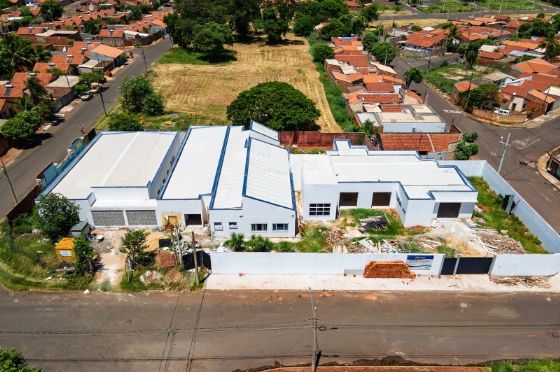 Creche Gerson Paulino esta 80% concluida em Andradina