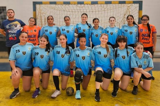 Handebol feminino de Araçatuba conquista título regional e vai à fase estadual dos Jogos da Juventude