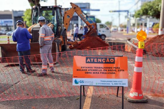 Obras de saneamento provocarão série de interdições em vias de Araçatuba a partir de 15 de maio