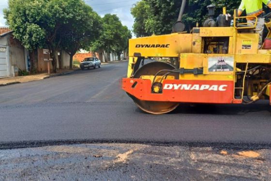 Recapeamento na Zona Leste de Araçatuba avança e deve ser concluído até 31 de março