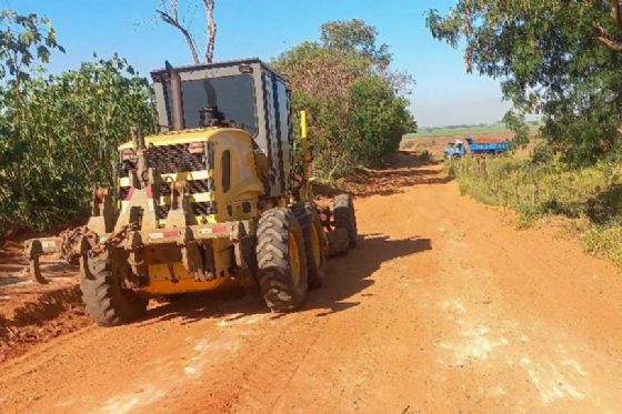 Araçatuba intensifica manutenção de estradas rurais e vias de terra após chuvas