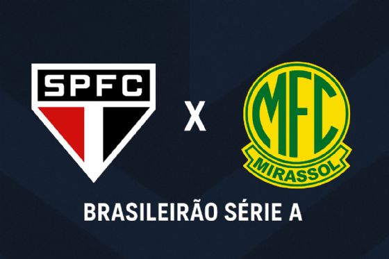 São Paulo x Mirassol: onde assistir ao vivo, horário e prováveis escalações pelo Brasileirão