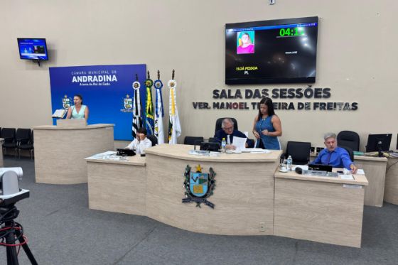 Camara de Andradina aprova todos os itens da pauta da 5ª Sessao Ordinaria