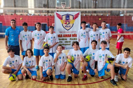 Vôlei masculino mirim de Araçatuba vence festival da Liga AMAR