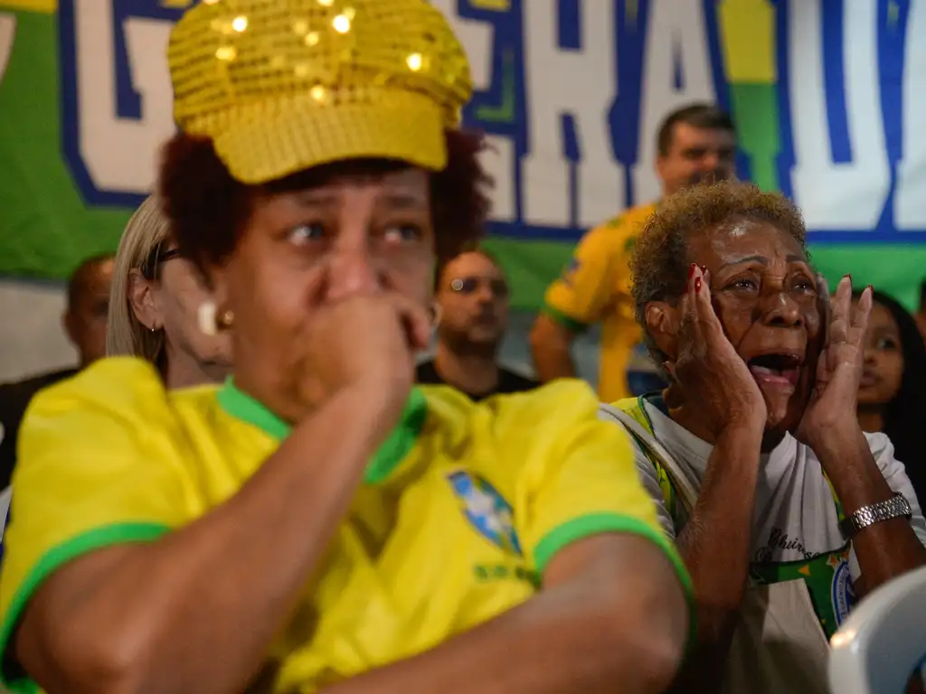 Brasil x Colômbia: onde assistir e informações da partida pelas Eliminatórias da Copa do Mundo 2026 - Torcedora do Brasil - Foto: Tomaz Silva/Agência Brasil