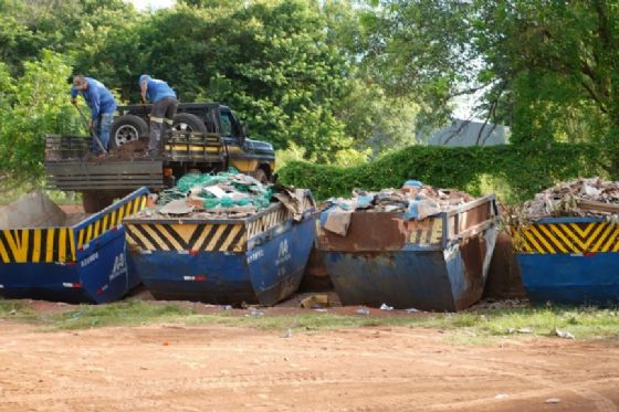 Mais de 20 mil toneladas de resíduos deixam de ir para as ruas com ecopontos em Araçatuba