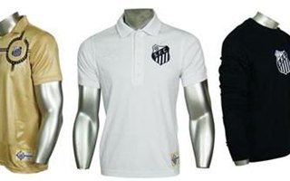 Santos lança três camisas comemorativas do centenário