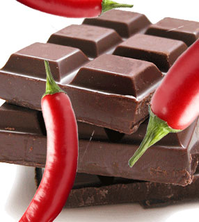 Bebida: Chocolate quente com pimenta - Bebida: Chocolate quente com pimenta -