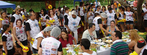 Campeonato de churrasco atrai multidão