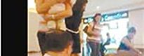Rato causa histeria na praça de alimentação de shopping