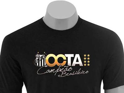 Santos já vende camisa de "octacampeão brasileiro" - Santos já vende camisa de "octacampeão brasileiro" -