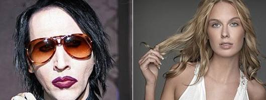 Marilyn Manson assume namoro com modelo