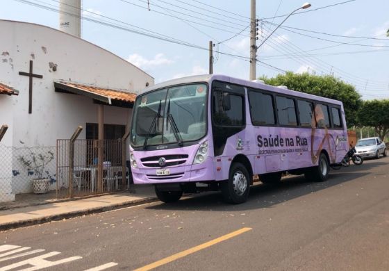  Saúde na Rua: Ônibus da Saúde chega ao Bairro Benfica em Andradina (SP)