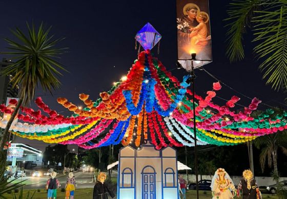 Decoração especial da Pompeu com a Brasília