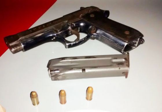 Pistola 765 é apreendida em abordagem da Força Tática em Pereira Barreto