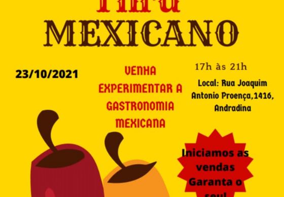 Camenor realiza Drive Thru Mexicano com tacos e burritos