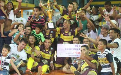 Tudo pronto para o Campeonato de Futsal  Férias 2014