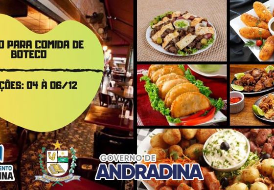 Inscrições para curso gratuito de Comida de Boteco terminam nessa sexta