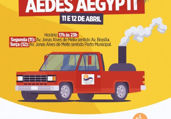 Em combate ao Aedes Aegypti, Prefeitura de Pereira Barreto realiza Fumacê na próxima semana