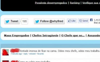 Brasileiros criam site que identifica usuários do Twitter que falam mal do trabalho