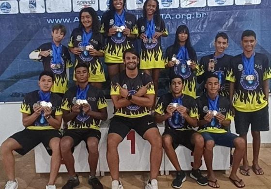 Araçatuba conquista 51 medalhas em competição regional de natação